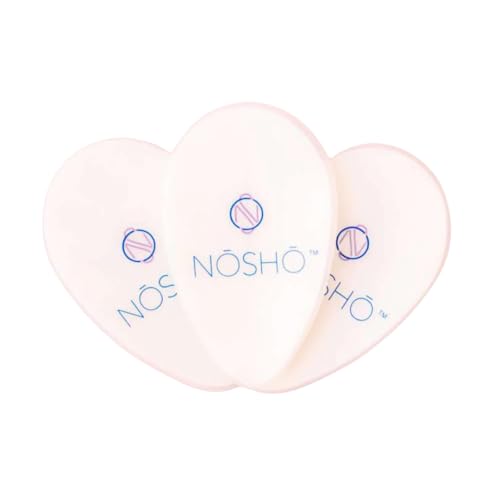 NOSHO® Quickie 3-Pack (Reusable, Invisible, Adhesive Silicone Insert for Women, Seamless Smoothing...