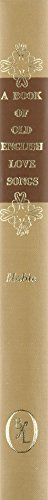Book of Old English Love Songs 0836961714 Book Cover