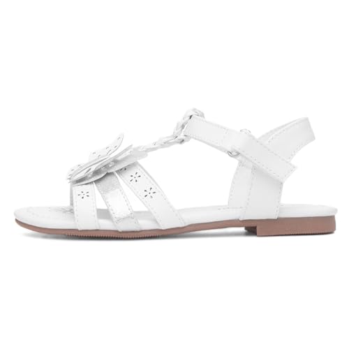 Walkright Lucia Girls White Butterfly Sandal - Size 13 Child UK - White