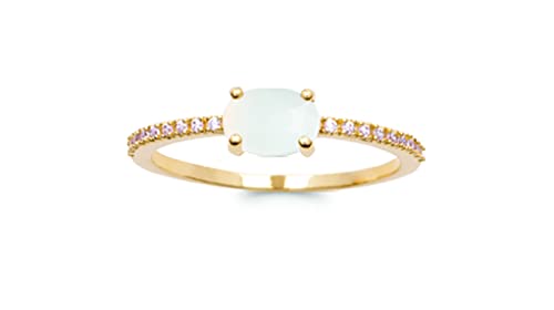 Bague alliance en plaqué or 18k avec pochette cadeau incluse pour anniversaire