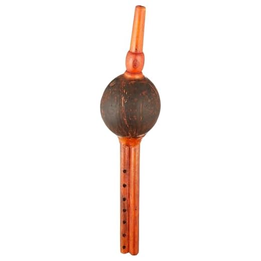 TreegoArt Diseño hecho a mano Pungi Been Charmers flauta como instrumento musical indio, 16 pulgadas de longitud aproximada (paquete de 1)