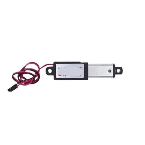 Actuador lineal de 12 V potente con 5 mm/s y 150 N de empuje