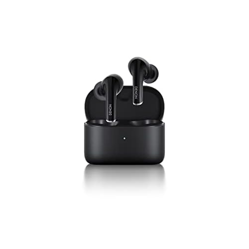 Denon AH-C830WNC kabellose In Ear Kopfhörer mit Bluetooth und Noise Cancelling, Soundmaster-Tuning und bis zu 24 Stunden Akkulaufzeit, schwarz