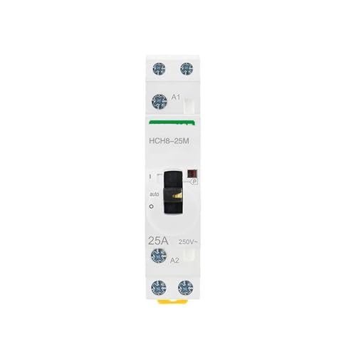 Contacteur modulaire AC HCH8-25M 2P 25A 220V pour tableau de maison