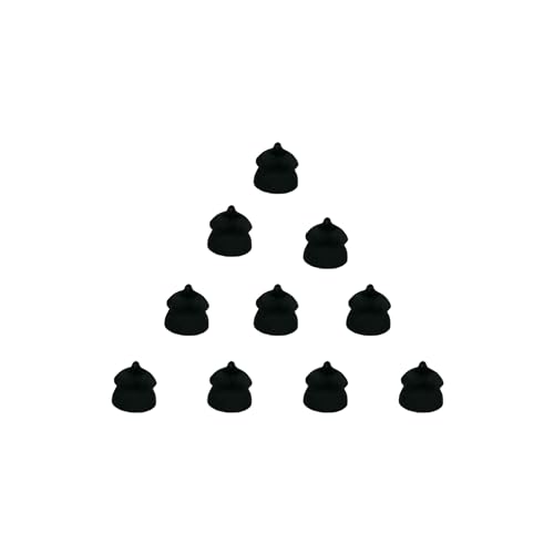 Widex Compatible Double Ear Tip Hearing Aid Domes Pack of 10 for Lasting Comfort