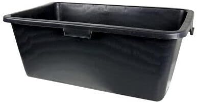 90L Mixing Tub Rectangular Multi Use For Feed Water Trough Pet PVC Profiled Edges