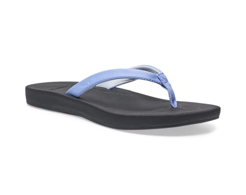 Image of Sanuk Womens Cosmic Shores | Water Resistant Flip Flops for Women | EVA Footbed With Arch Support | Women's Beach Sandals