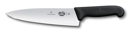 Victorinox Swiss Army 5.2063.20-X14 Fibrox Chef's Knife Black 8 in