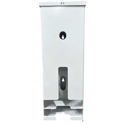 Image of GG Golden Group INTERNATIONAL, Dual Tampon /Pad Dispenser, durable white steel, free vending