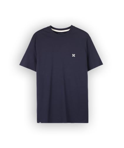 OXBOW P0TEBAZ Tee-Shirt Manches Courtes col Rond uni Deep Marine