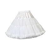 . Taille élastique : Avec une taille élastique allant de 50 cm à 95 cm, ce jupon s'adapte confortablement à différents types de corps
