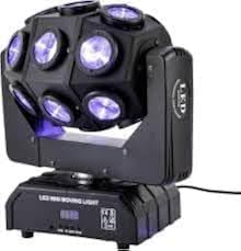 Professional 18 Eye DJ Stage Light | LED Disco Party Lighting for...