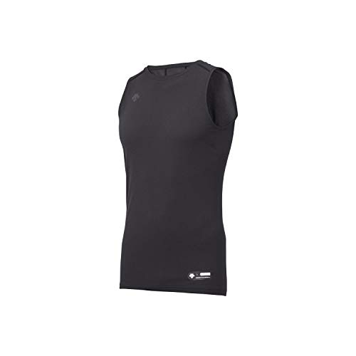 DESCENT 野球 丸首ノースリーブアンダーシャツ ブラック S STD-726