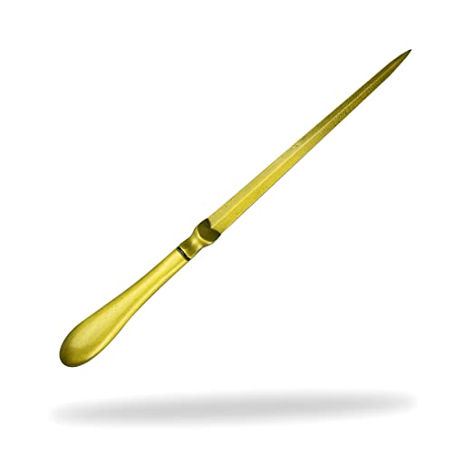 Letter Opener 1 Pcs Envelope Opener Knifes Metal Letter Opening Knife 9 Inches Envelope Slitter (Copper 1Pcs) #TOP18