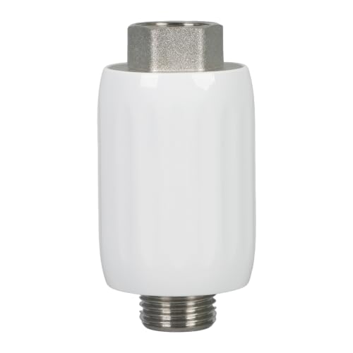 Kalkfilter douche waterontharder, kalkbeschermingsfilter douche 1/2 inch vermindert kalkaanslag tot 90% zonder zout of chemicaliën voor douche, boiler, kraanwater