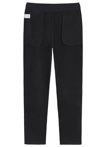 Weintee Men's 34" Inseam Tall Fleece Sweatpants Warm Pants for Winter3