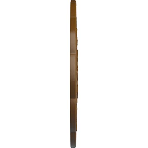 Image of Ekena Millwork CM17TSSTFDecorative Ceiling Medallions Modeled After Original Historical Patterns & Designs, Smokey Topaz