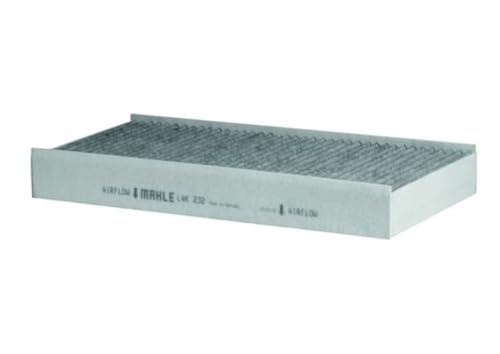 Mahle LAK 232 Interior Cabin Air Filter - Carbon Activated Pollen Filter - with odor protection - Car