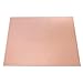 Dxcaicc Copper Plates High Purity Raw Materials 100x150mm Metal Copper Sheet CU for DIY Handmade Material Suitable to Weld,100x150x1mm