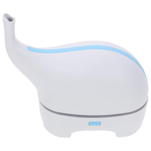 DECHOUS Humidificador Aromaterapia Portátil Blanco Luz Nocturna, Difusor Humidificador de Aire Mini para Hogar, Oficina y Dormitorio, Generador de Niebla Silencioso y Compacto