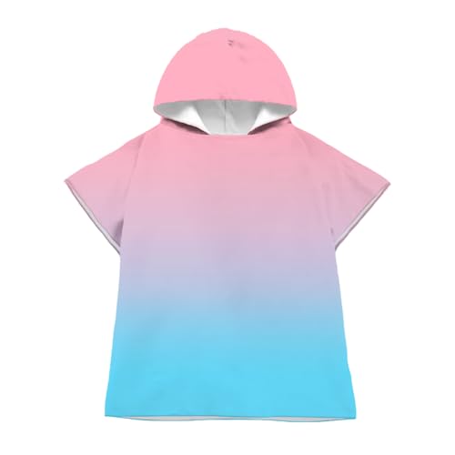 LOMTRATS Schnelltrocknender Surfponcho, Wickeltuch, Bademantel,...