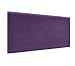 DHOME Tête de lit luxe tapissée en similicuir ou tissu Aqualine Pro -Tissus lilas, 95 cm (lits 70/80/90)