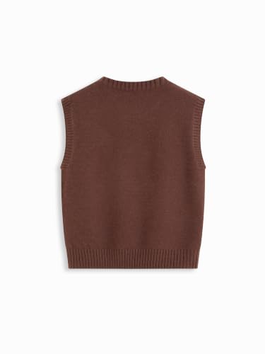 Image of CIDER Women's Sweater Vest Knit Sleeveless Pear Cute Graphic Tank Top | Fun Tops, Fall, Trendy Outfits