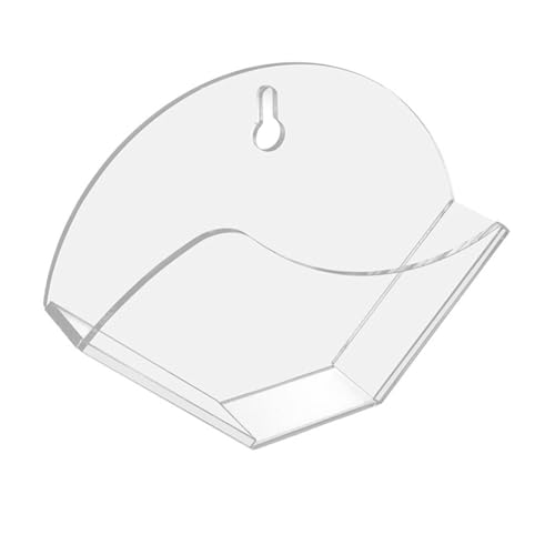 NEIQIUWING Caja de papel de filtro acrílico a prueba de polvo para cafés