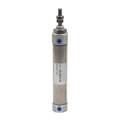 Mini cilindro neumático de doble efecto CDJ2B16-15Z-B con vástago simple 2