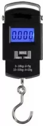 ADORROBELLA Portable Digital WH - SC Weighing Scale - Handheld Weighing Scale (Black) Weighing Scale??(Black)