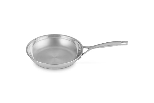 Image of Le Creuset Stainless Steel Classic 3-Ply Fry Pan, 8 inch