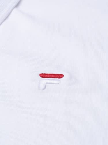 Image of Fila Men's Solid Regular Fit Polo Shirt