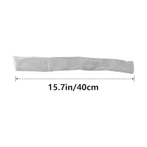 Nicear 2 Stück Kühlschranktürgriff-Handschuhe, Küchengerät, dekorative Schutzhandschuhe, rutschfest, für Kühlschrank-/Ofengriffe, verhindert Fingerabdrücke, Flüssigkeiten und Fett, Grau