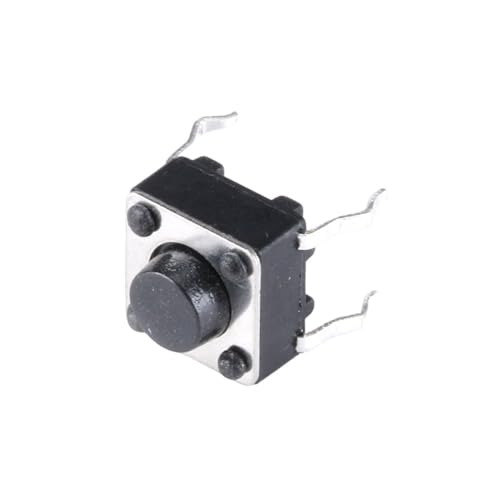 Interrupteur tactile 4 PIN réactif avec retour haptique net lot de 40 micro-boutons DIP 6x6x5mm