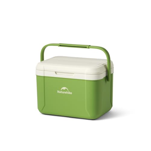 Naturehike 5.3 QT Hard Cooler, Mini Insulated Ice Chest Box, Portable Ice Retention Cooler for Beach Camping Picnic Fishing Barbecue