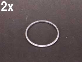 for Porsche 993 Exhaust Seal Ring Heat Exchanger to Turbo (x2)