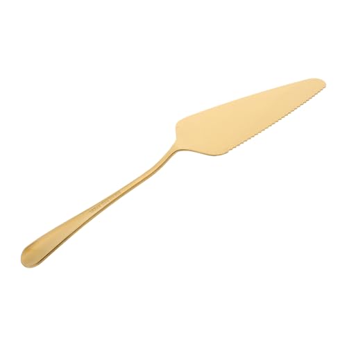 CHICAMPERA Lama Seghettata in Acciaio 304 Per Pala Da Torta Pala Da Forno Per Pizza o Torta Design Ergonomico Facile Da Pulire Per Torte Nuziali Formaggio