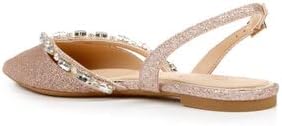 Jewel Badgley Mischka Camden Pointed Flat - Image 5