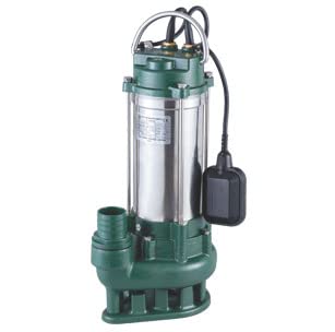 CRI SEWAGE/DRAINAGE PUMP with float switch and 10 MTR cable, Water proof, Heavy duty, High SHC(solid handling capacity) (1 HP, 1.5 inch Outlet, 25mm SHC,17.5 mtr HEAD)