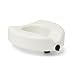 Medline Elevated Toilet Seat Riser W/Microban Antimicrobial Protection for Seniors, Adults & Handicapped – 400 Lbs. Capacity, White