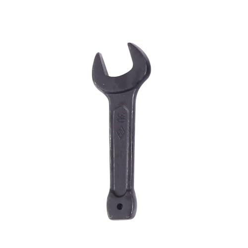 HCXUANWJTL 30mm Open End Striking Wrench, High Tensile Steel Single Head Spanner Hand Tool