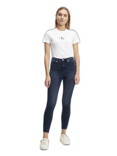 Calvin Klein Jeans High Rise Super Skinny Ankle...
