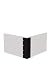 Easy Raised Garden Aluminum No Rust Bed Corner Bracket Connectors, Set of 4 12" Tall