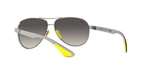 Image of Ray-Ban womens Rb8331m Scuderia Ferrari Collection Aviator Sunglasses