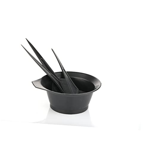 Vaguelly Kit De 20 Piezas Para Teñir El Cabello Cuenco Para Teñir Kit Para Teñir El Cabello Tinte Negro DIY