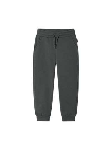 Mayoral Basic Cuffed Fleece Trousers for Boys Blackboard