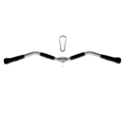 Yes4All Neutral Paddle Grip LAT Pull Down Bar, Range of Motion Spreader Handle Cable Attachments