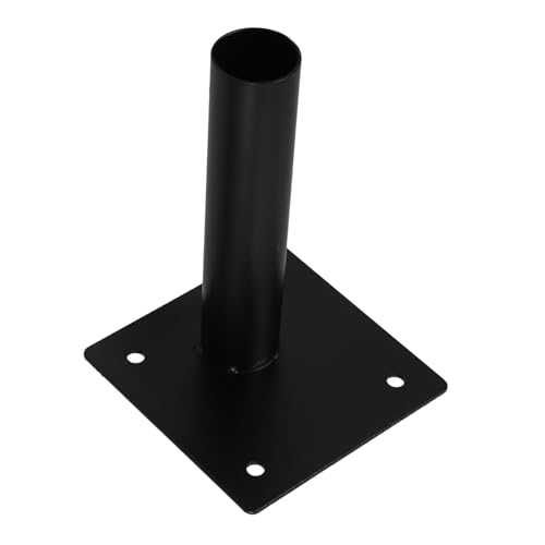 Sosoport Garden Fence Base Support Durable Holder for Garden Courtyard Easy Assembly Installation Stable Edging Accessory for Outdoor Spaces