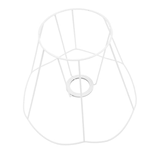 Cadre de lampe en fer blanc armature abat-jour E27 suspension DIY