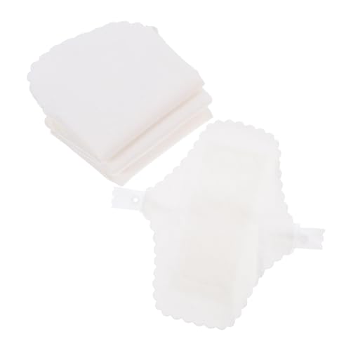 ELAYARD 4 piezas Almohadillas Menstruales Reutilizables con Algodón Hipoalergénico Absorbentes y Transpirables para Mujeres Encaje Lisos Cómodas y Lavables para Uso Diario y Postparto
